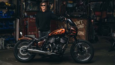 Indian Presents Powerplant-Built Sport Chief To Actor Norman Reedus