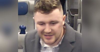 CCTV released as man left with fractured cheekbone after assault on Manchester train