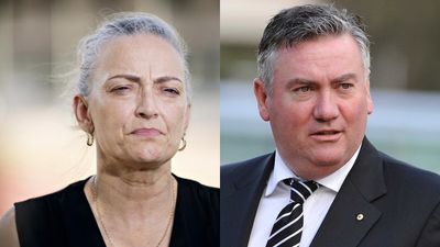 AFL personality Eddie McGuire criticised by NT Sports Minister Kate Worden over podcast comment