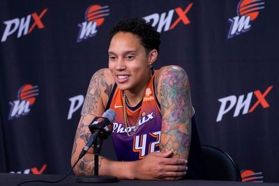 Griner back to work on and off court after whirlwind trips