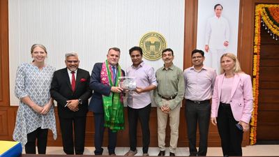 Swedish delegation meets KTR; investment opportunities discussed