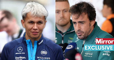 Fernando Alonso feat "motivating" Alex Albon to push Williams back to F1 glory