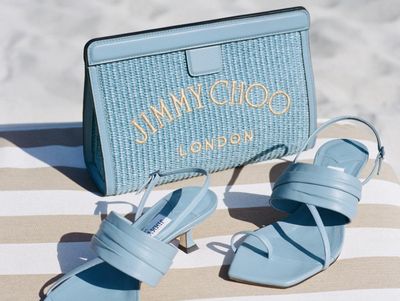 Stay cool on the beach with Jimmy Choo