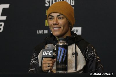 Jessica Andrade says she’s ditching the sports bra for a shirt at UFC 288. Here’s why.
