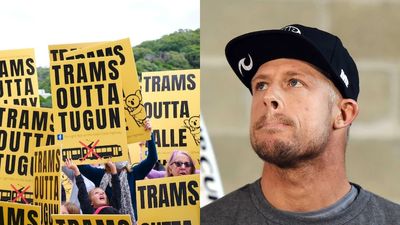 Mick Fanning voices opposition to Gold Coast light rail as MP Michael Hart 'changes view'