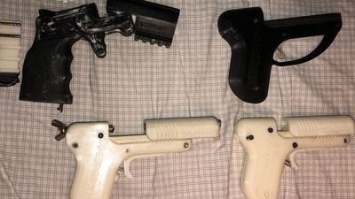 Canberra man faces court after police allegedly find 3D-printed guns at properties in ACT and NSW