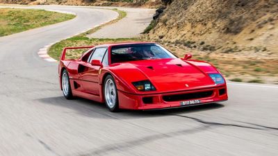 Ferrari F40 Owned By F1 Champion Alain Prost Is Up For Auction