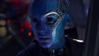 Karen Gillan Revealed She Once Showed Up To Couples Therapy Dressed As Nebula, And Her Proof Is Hilarious