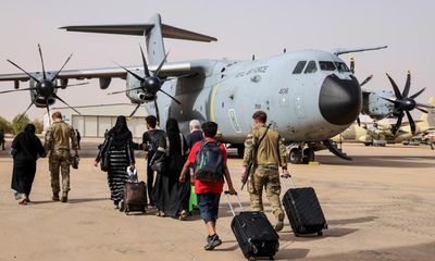 Britons trapped in Sudan say relatives were not allowed on flights