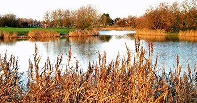 Emergency crews descended on lake after unexploded 'bomb' found by fisherman