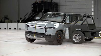 2023 Rivian R1S Gets Top Safety Pick+ Rating From IIHS