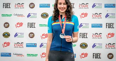 Lanarkshire cyclist wins fastest female finisher title at Etape Loch Ness for third year