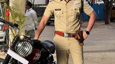 Nirupam Paritala’s cop act in Radhaku Neevera Pranam