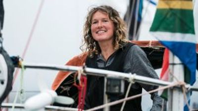 Kirsten Neuschäfer makes history in toughest global solo yacht race