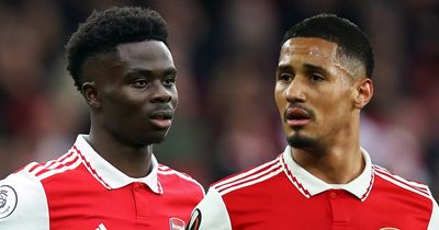 Arsenal icon sends William Saliba and Bukayo Saka pointed transfer message over contracts