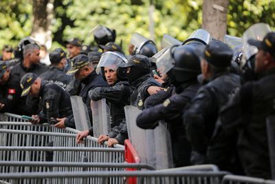 Tunisian police violence brings back memories of old regime