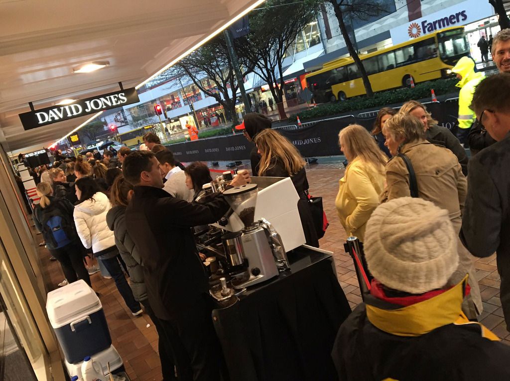 David Jones opens new Wellington store