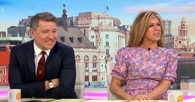 Kate Garraway screeches 'how rude' as Good Morning Britain co-star makes brutal Carol Vorderman dig