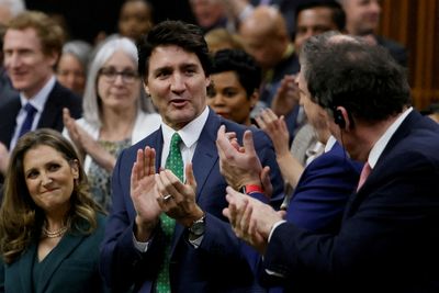 Canada's Justin Trudeau may be struggling but he still commands his party