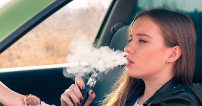 Drivers warned over vaping behind the wheel of cars - and even face mega £5,000 fine