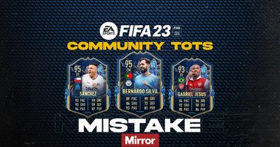 FIFA 23: EA to give out free TOTS players after Community TOTS SBC error