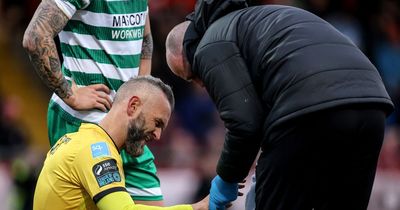 Blow for Shamrock Rovers as injured Alan Mannus facing weeks on the sideline