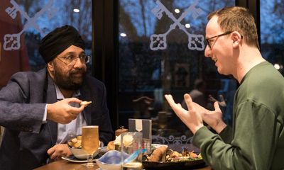 Dining across the divide: ‘It’s so nice to meet someone who has an opinion, and isn’t going to shout at you’