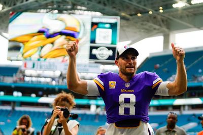 Kirk Cousins is excited to work with rookie Jordan Addison