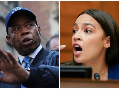 Eric Adams and AOC clash over death of homeless man placed in chokehold by NYC subway passenger