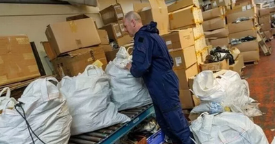 Police say they have 'cut off the head of the snake' after massive fake goods bust