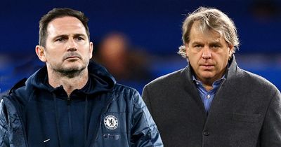 Todd Boehly holds his hands up after Frank Lampard’s scathing Chelsea assessment