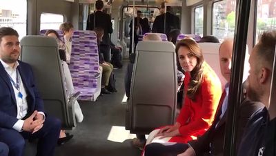 Prince and Princess of Wales take Elizabeth Line to Soho for a pint ahead of Coronation