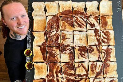 Welsh artist creates Marmite portrait of King to ‘raise a toast’ for coronation