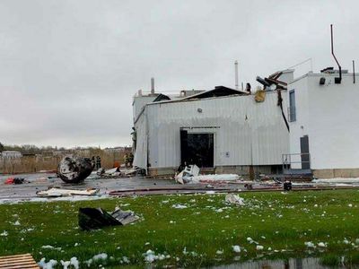 Explosion rips roof off pharmaceutical plant; worker missing