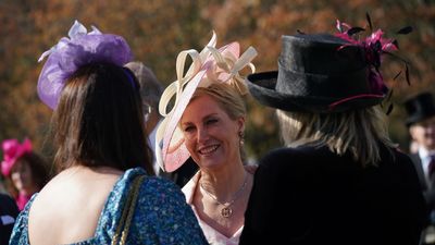 Duchess Sophie stuns in summery pink and white gingham look but we're obsessed with her sophisticated handbag