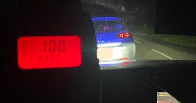 PSNI stop R driver in driving at 100mph weeks after passing test