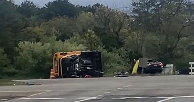 Mum, 31, and her one-year-old baby girl killed in school bus crash