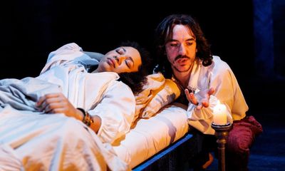 Cymbeline review – Shakespeare’s knotty romance is a fabulous farewell for Doran