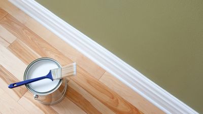 How professional painters paint baseboards – without any drips, slips, or awkward brush lines