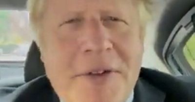 Boris Johnson appears not to wear seatbelt in moving car in 'repeat of Rishi Sunak gaffe'
