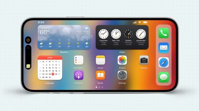 A landscape iPhone Home Screen would be awesome and this concept proves it