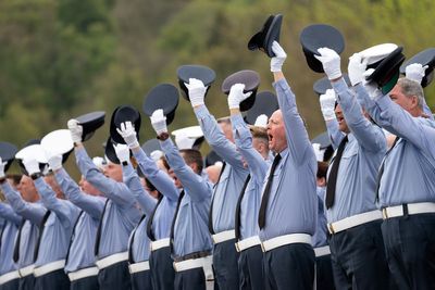 RAF officers working around the clock to perfect coronation duties