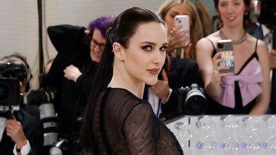 Rachel Brosnahan Wore A Sheer Dress To The Met Gala And Her Maisel Co-Star Had An A+ Response