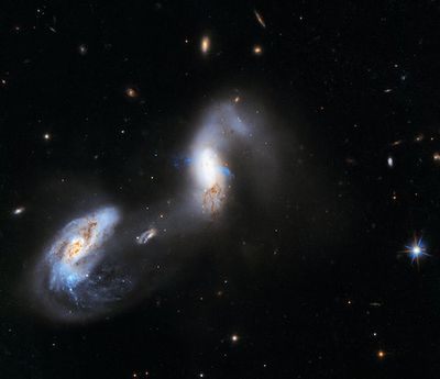 Look! New Hubble Image Shows Galaxies in a Gravitational Dance