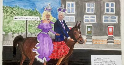 Striking image of King and Camilla on horseback wins our Coronation competition