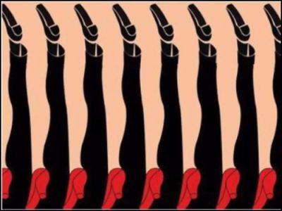 Optical illusion: Count the number of legs in this image in 10 seconds