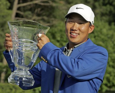 Anthony Kim won his first PGA Tour title at the Wells Fargo Championship 15 years ago