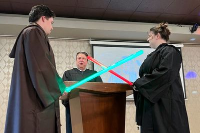 May the Fourth be 'I do': Ohio city has 'Star Wars' weddings