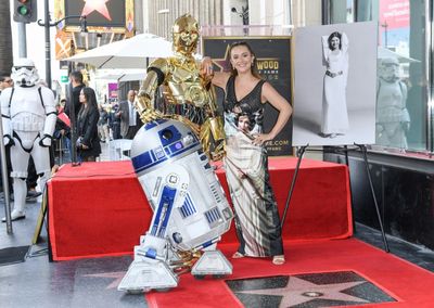 Carrie Fisher's Walk of Fame star provokes family wars wars