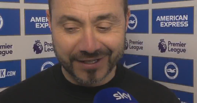 'It was unfair' - Brighton manager Roberto De Zerbi takes swipe at Manchester United after 1-0 win